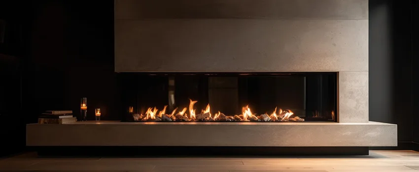 Gas Fireplace Ember Bed Design Services in Mokena, Illinois