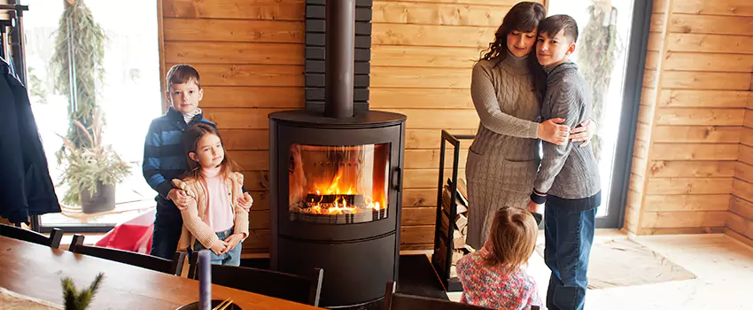 Morso Cast Iron Fireplace Insert Installation in Mokena, Illinois