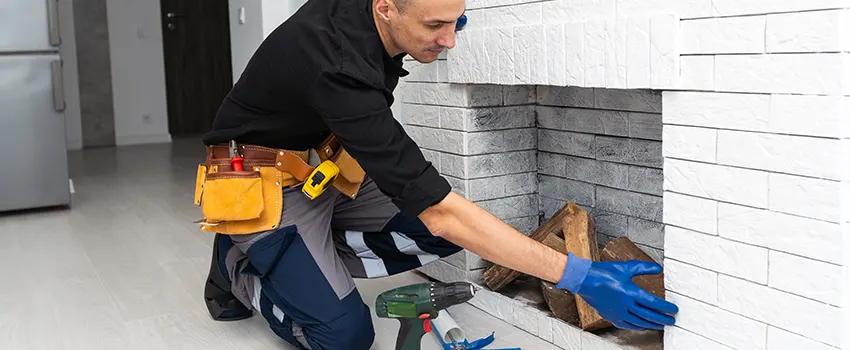 Fireplace Damaged Damper Frame Repair Services in Mokena, Illinois